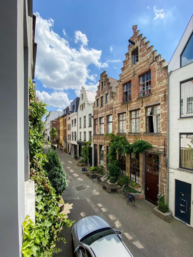 Suite City Center In Quiet Street & Airco Antwerpen Ngoại thất bức ảnh
